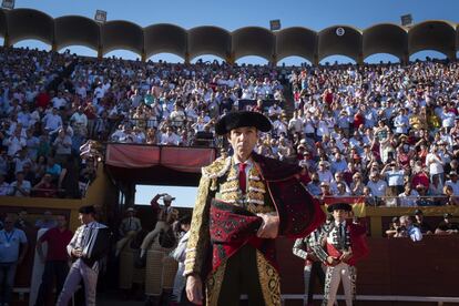 El torero José Tomás, en  Algeciras.