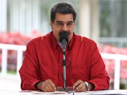 Nicolás Maduro, en Caracas.