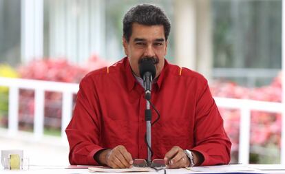 Nicolás Maduro, en Caracas.