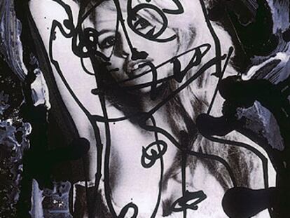 <i> Brigitte Bardot, de 1988</i> de la exposición <i>Saura. Damas.</i>