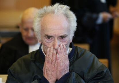 Pierre Le Guennec en una sesión del juicio, el pasado 10 de febrero.