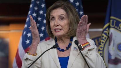 Nancy Pelosi, líder de la mayoría demócrata en el Congreso