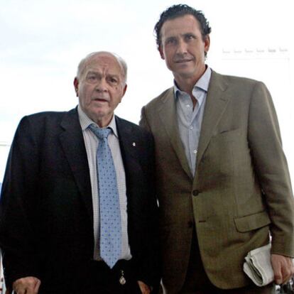 Jorge Valdano y Alfredo Distefano