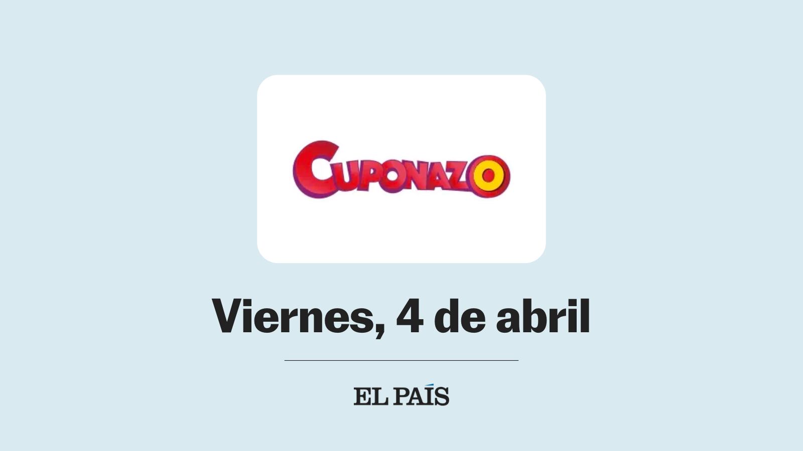 Cuponazo de la ONCE: comprobar los resultados del viernes 4 de abril