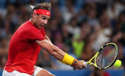 Nadal, contra Goffin este viernes.