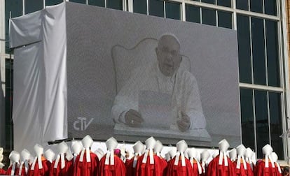 Some 20,000 people attended the beatification ceremony in Tarragona, which included a video message from the pope.
