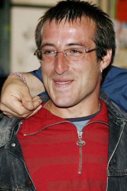 David Plá, el día de su excarcelación en agosto de 2006.