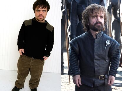 Peter Dinklage (Nueva Jersey, EE UU, 1969)
Antes. Comenzó en pequeños papeles a mediados de los años noventa. En 2003, la crítica destaca su papel protagonista en el drama independiente Vías cruzadas. En 2007, se hace muy popular gracias a la comedia negra Un funeral de muerte, aunque es su papel del perspicaz Tyrion Lannister el que más reconocimientos le ha traído, entre otros, un Globo de Oro y tres Emmy.
Después. Es otro de los actores de la serie que se ha hecho un hueco en la franquicia X-Men, apareciendo en Días del futuro pasado (2014), como el villano Bolivar Trask, un científico que inventa unos robots cazadores de mutantes. No sólo eso, también le hemos visto en Vengadores: Infinity War (2018), como Eitri, el Rey Enano, creador del martillo (o Mjönir) de Thor (Chris Hemsworth). En 2017, protagonizó tres películas, entre ellas, Tres anuncios en las afueras, que le dio el Oscar a Frances McDormand, el interés amoroso de su personaje en el filme, y un anuncio para Estrella Damm, dirigido por Raúl Arévalo en el que interpretaba a un detective. En lo personal, se casó en 2005 con la directora de teatro Erica Schmidt, con la que tiene dos hijos.