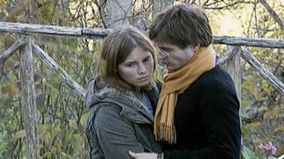 Amanda Knox y Raffaele Sollecito, en 2007.