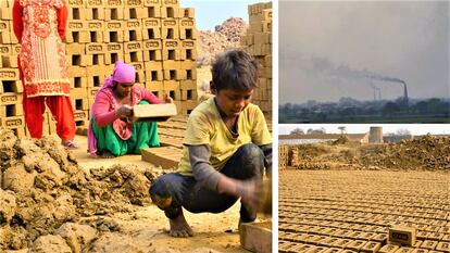 Trabajo infantil en las ‘bhattas’ (ladrilleras) de Jhajjar