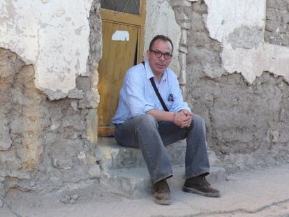 Alfredo Corchado en San Luis de Cordero (Durango).