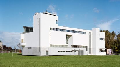 Edificio que alberga el nuevo museo Albertina Klosterneuburg.