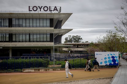 Sede de la Universidad Loyola, en Dos Hermanas (Sevilla), el pasado abril.