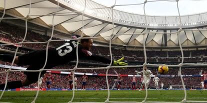 Sergio Ramos marca el gol del desempate.