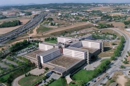 Vista aérea del Hospital General de Catalunya