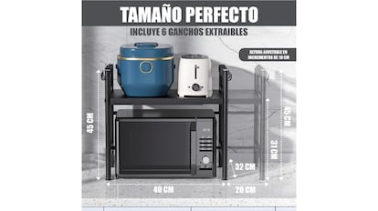 El mejor organizador para la encimera que se puede comprar en Amazon