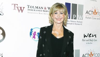 Olivia Newton-John en un evento en Los Ángeles el pasado mes de octubre.