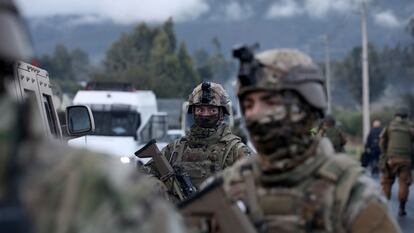 militares en la macrozona sur de Chile