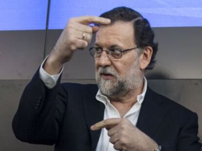 El líder del PP, Mariano Rajoy.