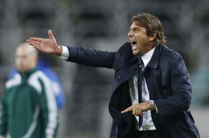 Antonio Conte, seleccionador italiano. 