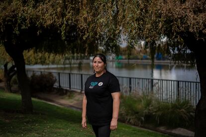 Lidia Figueroa trabajadora de la empresa Entomo Circular Planeta.