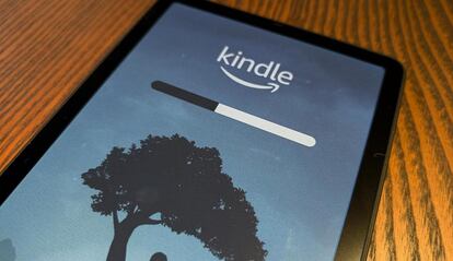 Pantalla de inicio en el Kindle ColorSoft