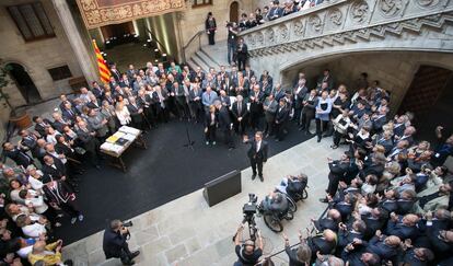 Mas amb alcaldes independentistes a la Generalitat.