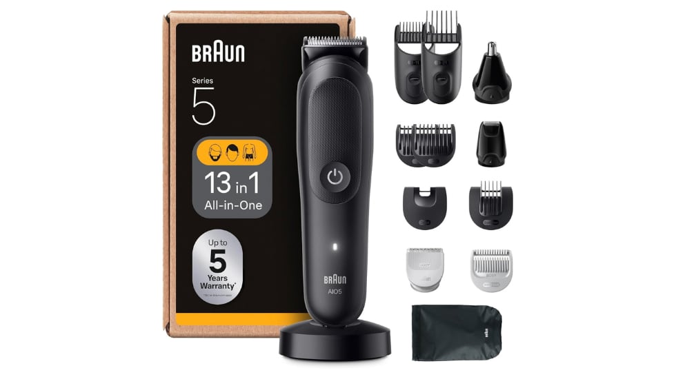 Recortadora todo en uno Braun.