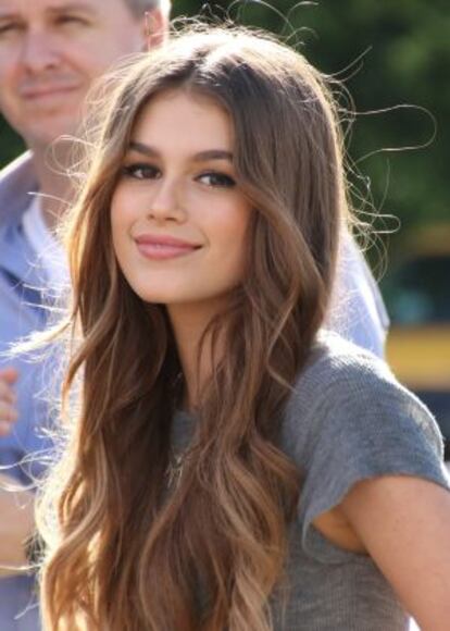 Kaia Gerber, hija de Cindy Crawford.