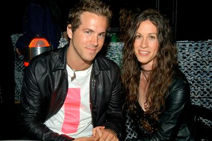 Ryan Reynolds y Alanis Morissette fueron pareja de 2002 a 2007.