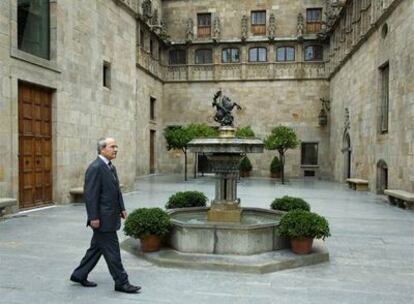 José Montilla, en el Palau de la Generalitat.