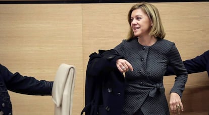 La ministra de Defensa, María Dolores de Cospedal.