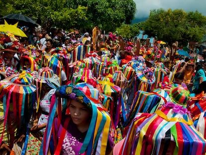 La celebración del Corpus Christi en Atanquez, Sierra Nevada, Colombia.
