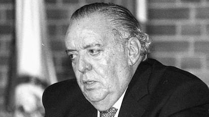 Jorge Cárdenas Gutiérrez a finales de su gerencia de la Federación Nacional de Cafeteros