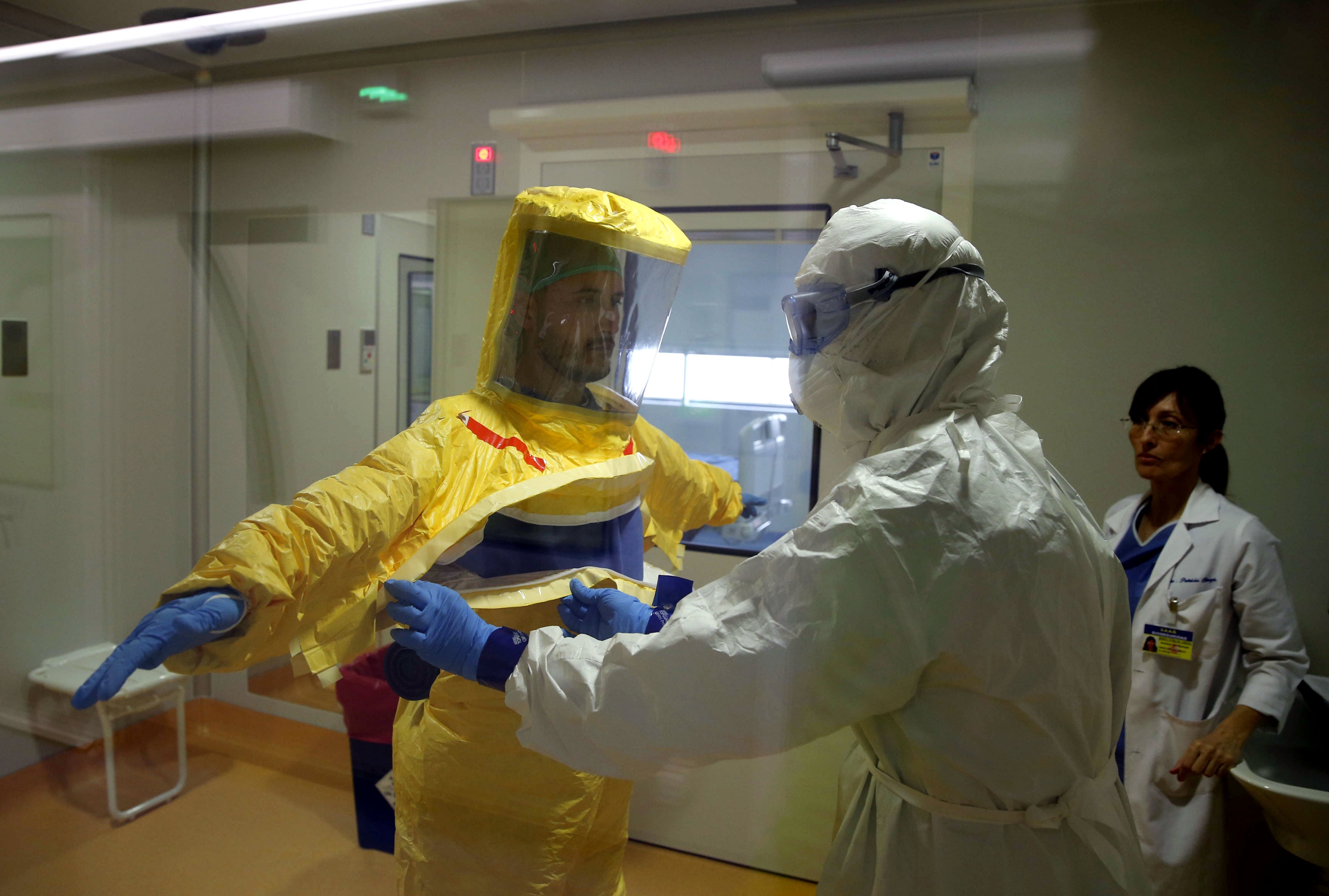 Unidad de Aislamiento de Alto Nivel del Hospital Central de la Defensa Gómez Ulla. 