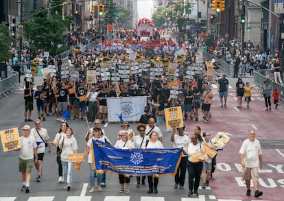 Desfile del Labor Day en Manhattan, Nueva York
