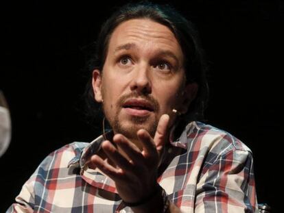 El secretario general de Podemos, Pablo Iglesias.