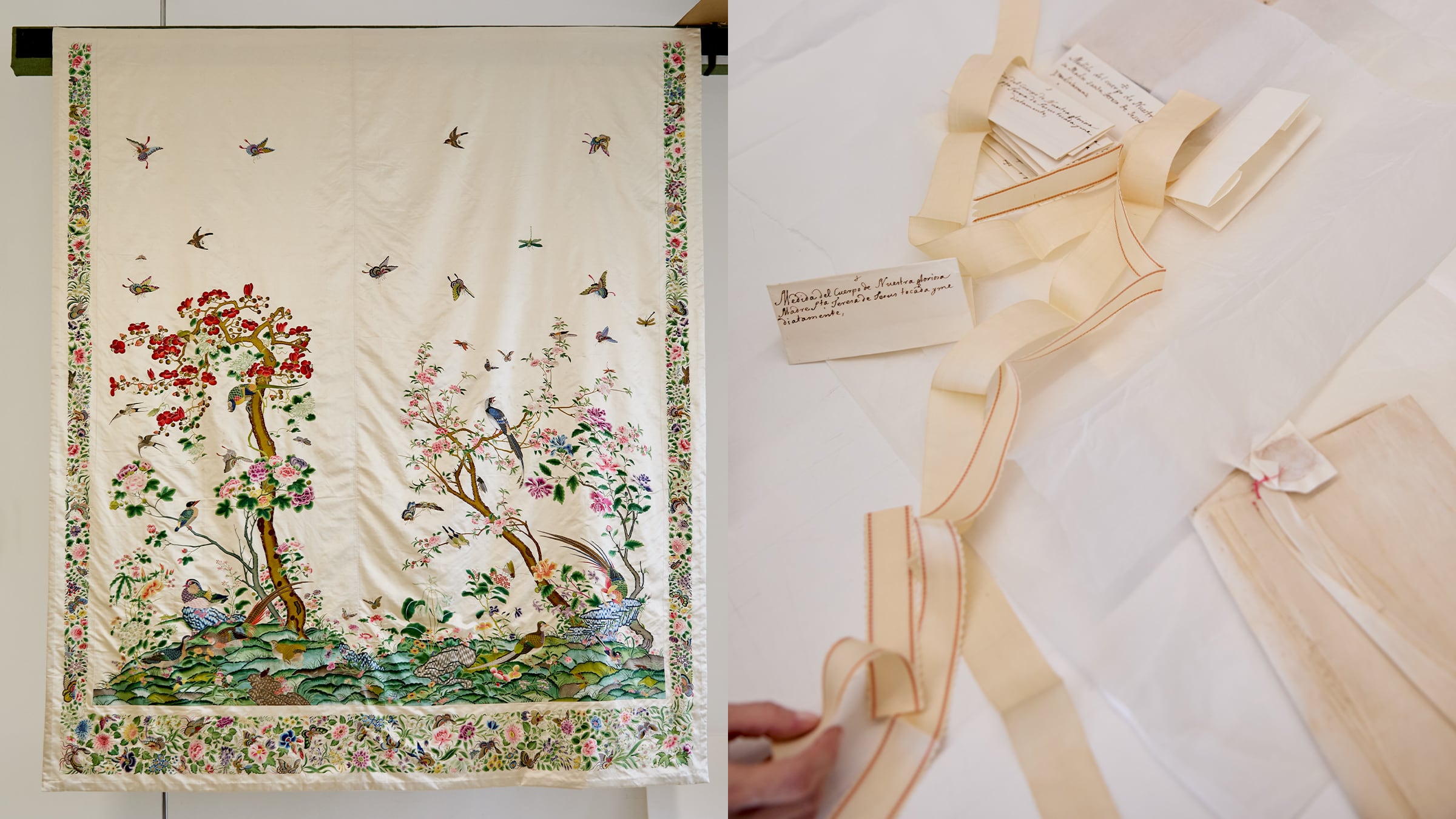 Joyas textiles de la monarquía española: una exposición inédita en la Galería de las Colecciones Reales