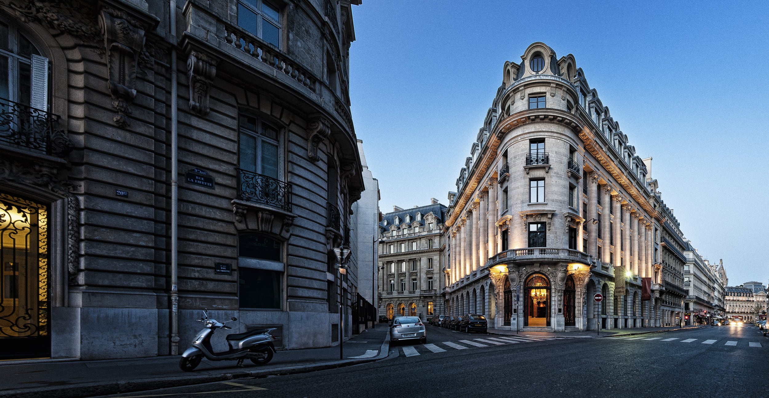 La fachada del Hotel Banke en París, en una imagen cedida por la empresa.