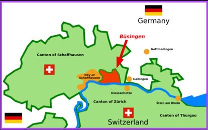 Alemanha dentro da Suíça