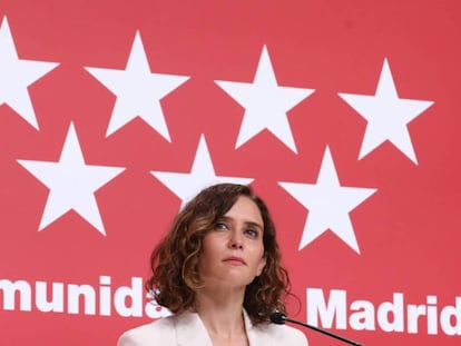 La presidenta de la Comunidad de Madrid, Isabel Díaz Ayuso. GETTY