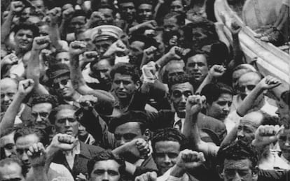 Llegada a Veracruz del 'Sinaia' tras la Guerra Civil. Reproducida del libro 'Sinaia'