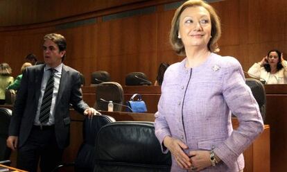 La presidenta de Aragón, Luisa Fernanda Rudi.