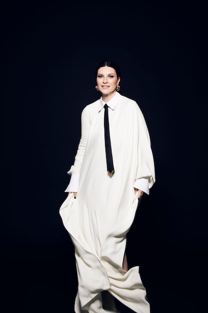 La cantante Laura Pausini.