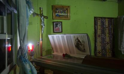 El funeral de Nayeli Irineo Gómez, en Coatzacoalcos.