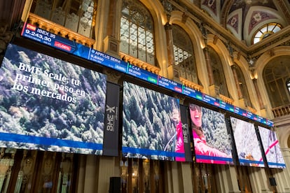 Presentación de BME Scaleup en el Palacio de la Bolsa de Madrid.