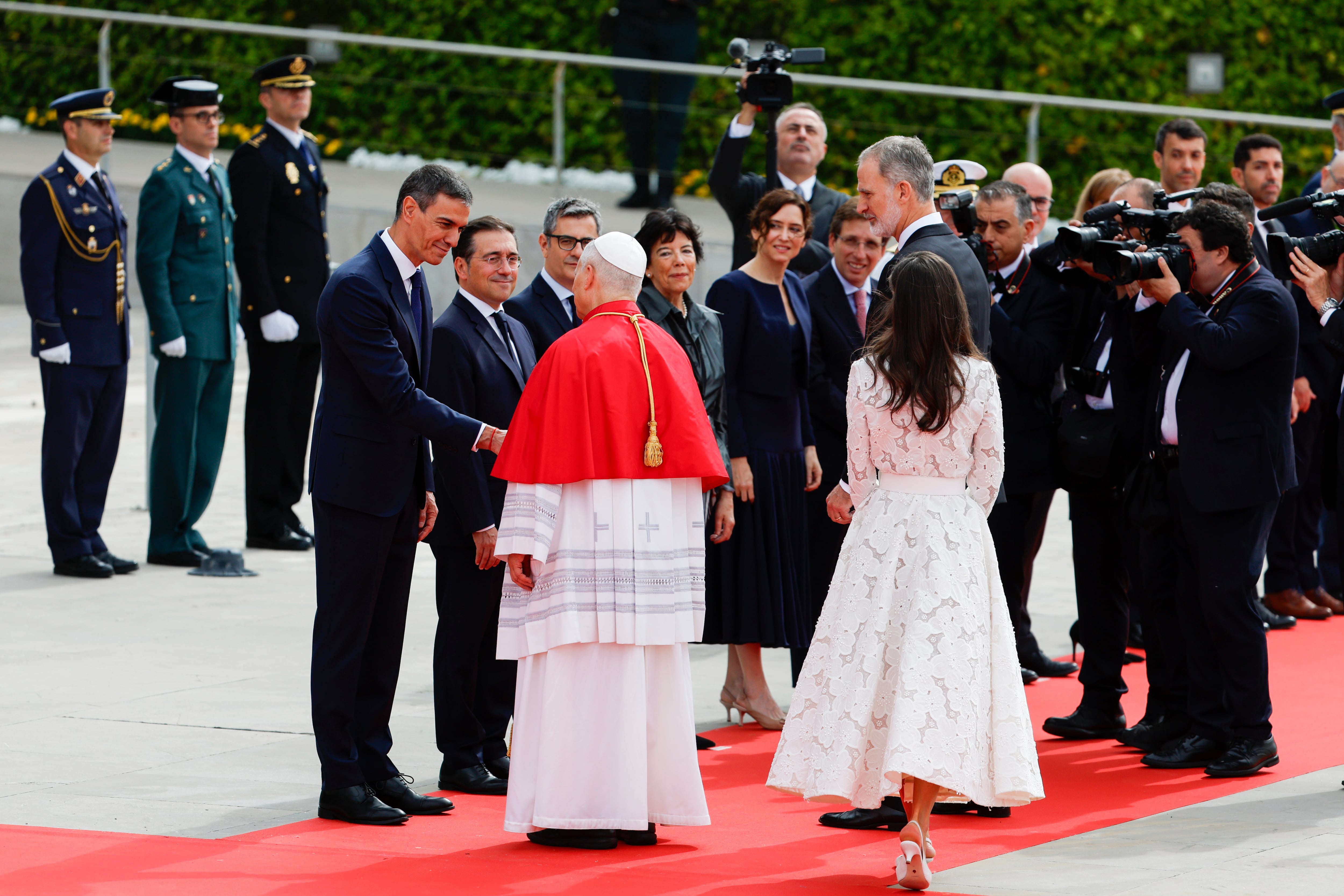 La visita del papa León XIV a Madrid, en imágenes