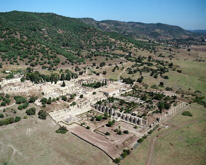 Ciudad califal de Medina Azahara (España).