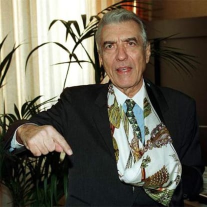 Helmut Zilk, ex alcalde de Viena, tras sufrir un atentado.