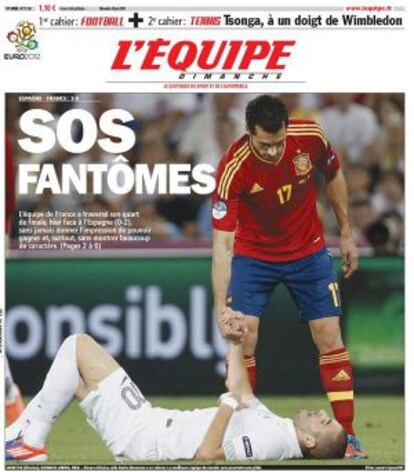 Portada de L´Équipe